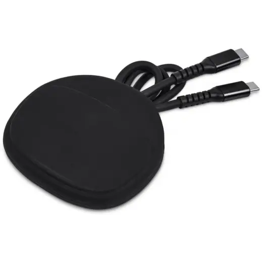 Altitude Mable Fast Charge Type-C to Type-C Charging Cable in Pouch Black Pouch